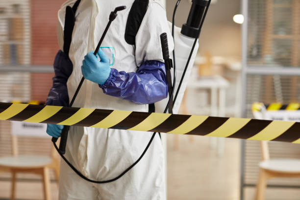 Professional Biohazard technician working in Colfax, WI